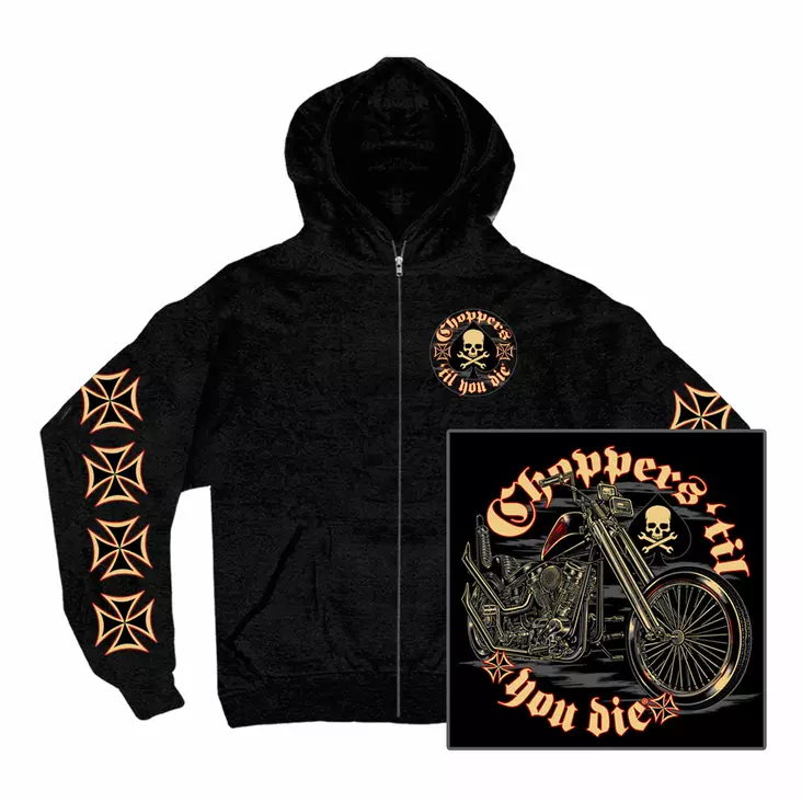 Huppari,Hot Leathers.Choppers til U die - Hupparit - CU391 - 1