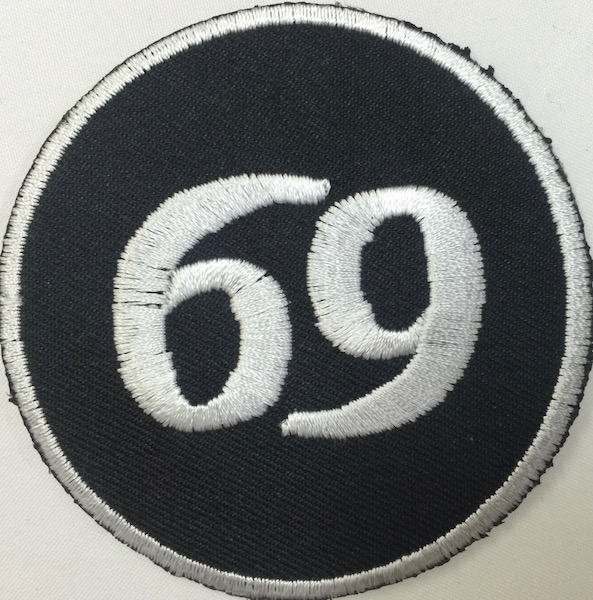 Kangasmerkki, 69 - Kangasmerkit - K1251 - 1