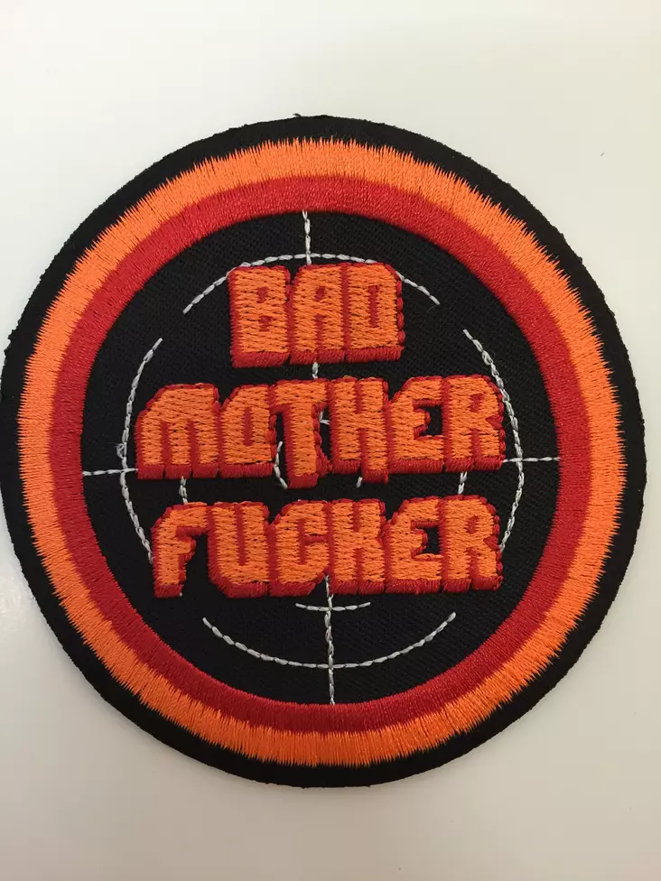 Kangasmerkki, Bad Mother Fucker - Kangasmerkit - K1081 - 1