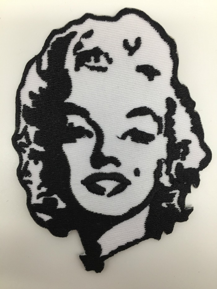 Kangasmerkki, Marilyn Monroe - Kangasmerkit - K1311 - 1