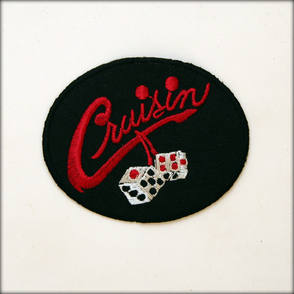 Kangasmerkki, nopat - Kangasmerkit - K351 - 1