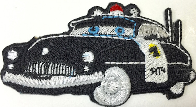 Kangasmerkki, Poliisiauto - Kangasmerkit - K1141 - 1