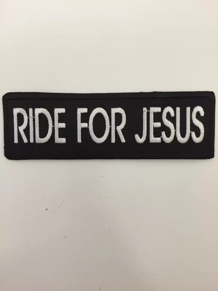 Kangasmerkki, Ride for Jesus - Kangasmerkit - K1121 - 1
