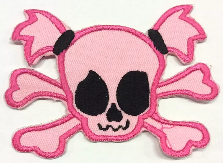 Kangasmerkki, Saparokallo pinkki - Kangasmerkit - K1441 - 1