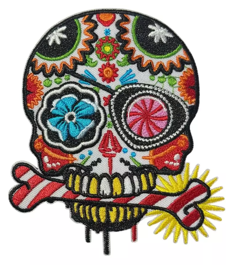 Kangasmerkki Sugarskull - Kangasmerkit - K1661 - 1