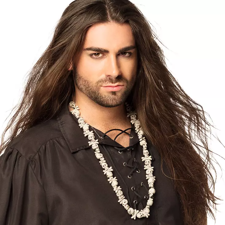 Kaulakoru Pääkallot - Kallot, Halloweenrekvisiitta - HOR281 - 1