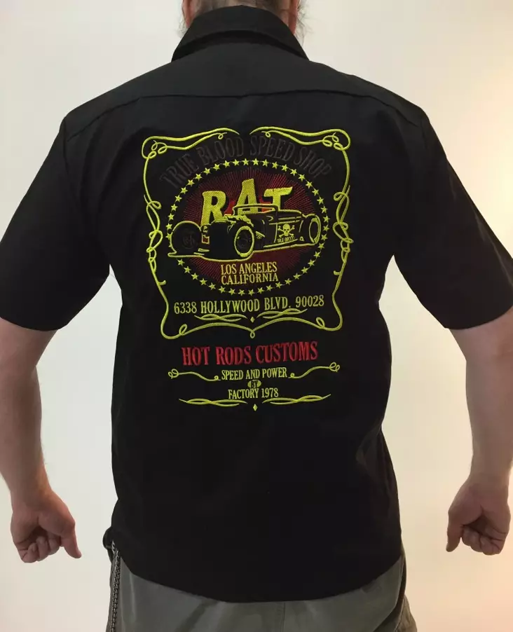 Kauluspaita-Hot Rod Customs-etukuva - Kauluspaidat - KP161 - 1