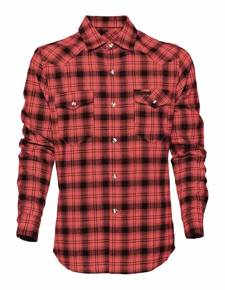 Kauluspaita, WCC, Script Workshirt, red - Kauluspaidat - WCC121 - 1