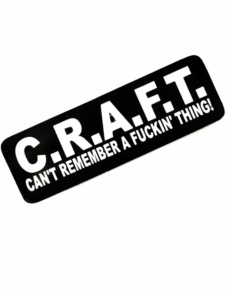 Kypärätarra, C.R.A.F.T - Tarrat - TAR91 - 1