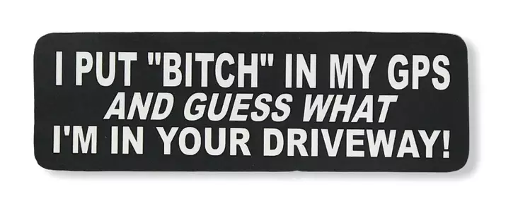 Kypärätarra,"I Put Bitch" - Tarrat - TAR271 - 1