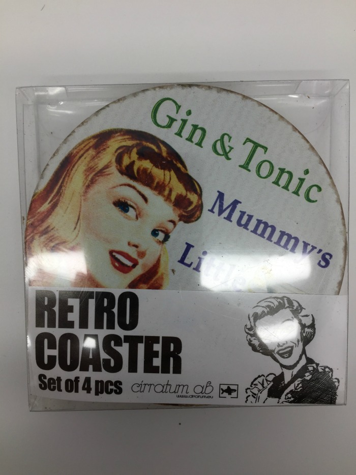 Lasinalunen Retro Gin and Tonic 4 kpl - Lasinalunen - PRT731 - 1