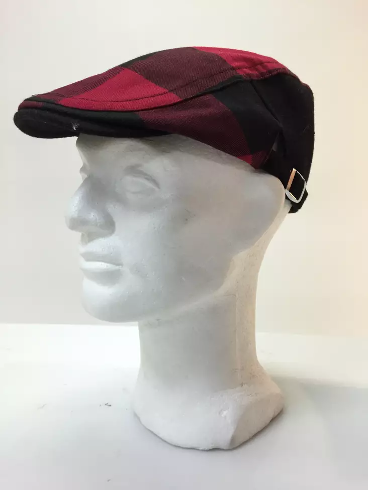 Lätsä, puna-musta Kaatuu - Flat Capit - LC411 - 1