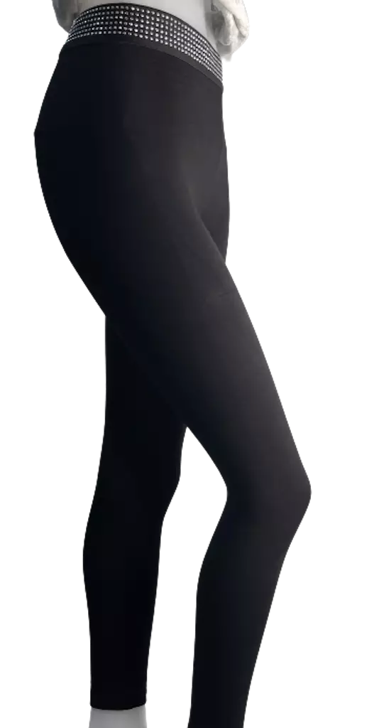 Leggingsit 6-riviä blingblingiä vyötärö - Leggingsit - LEG111 - 1