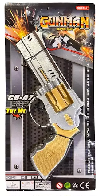 Leikkiase Gunman 23 x 17 x 4 cm - Lelut - LELU331 - 1