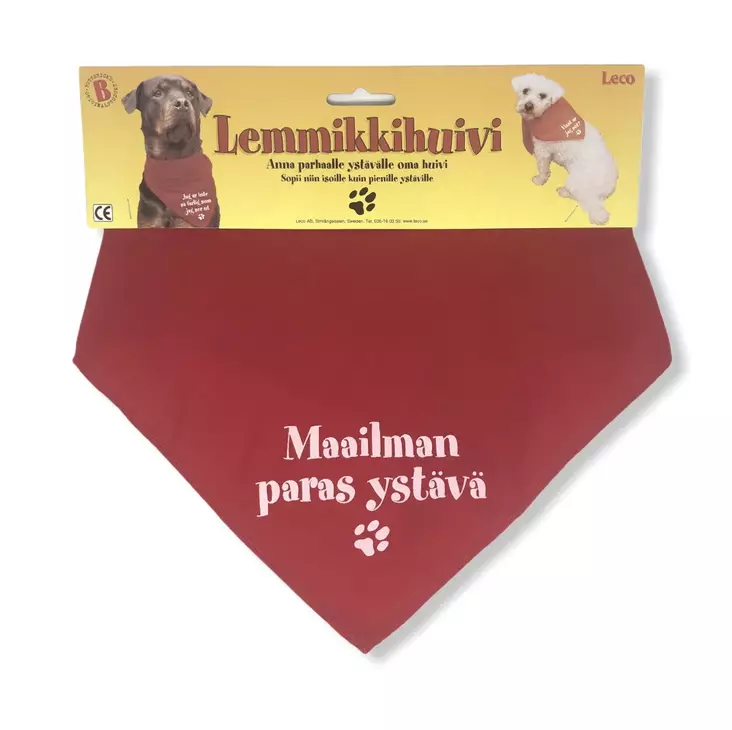 Lemmikkihuivi, Maailman paras ystävä - Lemmikit - DOG11 - 2