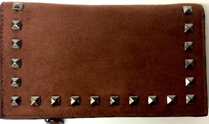 Lompakko, "mokka" ruskea. 18x10cm - Lompakot ja rahakukkarot - KN361 - 1