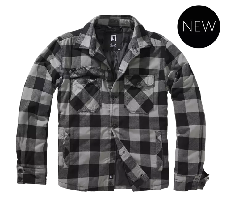 Lumberjacket Hiilenharmaa-musta - Kangastakit - T551 - 1