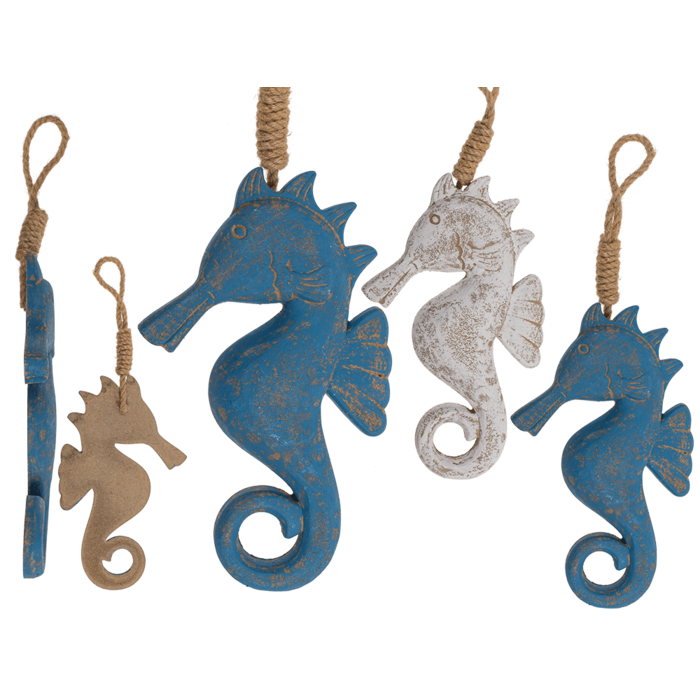 Merihevonen, puukoriste - Koriste-esineet - SEA1 - 1