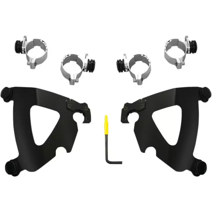 MNT KIT RW 93 FXDWG BLK - Tuulilasit ja etumaskit - 23200201 - 1