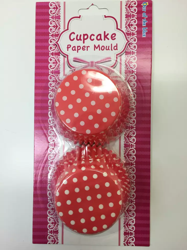 Muffinssivuoka, 60 kpl, erilaisia - Muffinsivuoat - MUF1 - 1