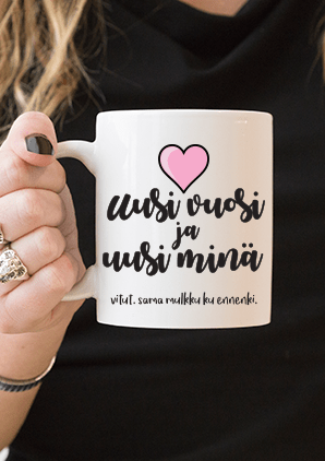 Muki Uusi Vuosi Uusi Minä - Mukit - LKM371 - 1