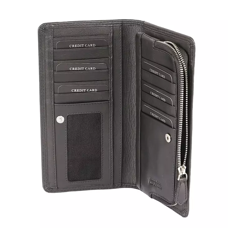 Nahkalompakko RFID-suojattu - Lompakot ja rahakukkarot - KN431 - 1