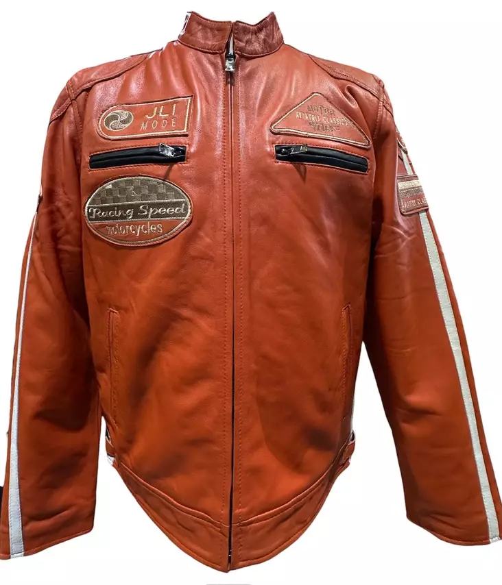Nahkatakki, JLI Tiger Orange - Nahkatakit - T631 - 1