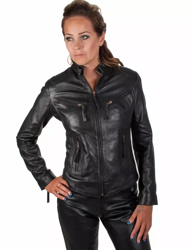 Nahkatakki, Sheep Napa, hyvä perus malli - Nahkatakit ja -liivit - T251 - 1