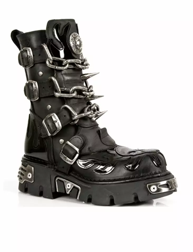 New Rock kengät, Metallic M.727-S1 - Bootsit - NR727-S1 - 1