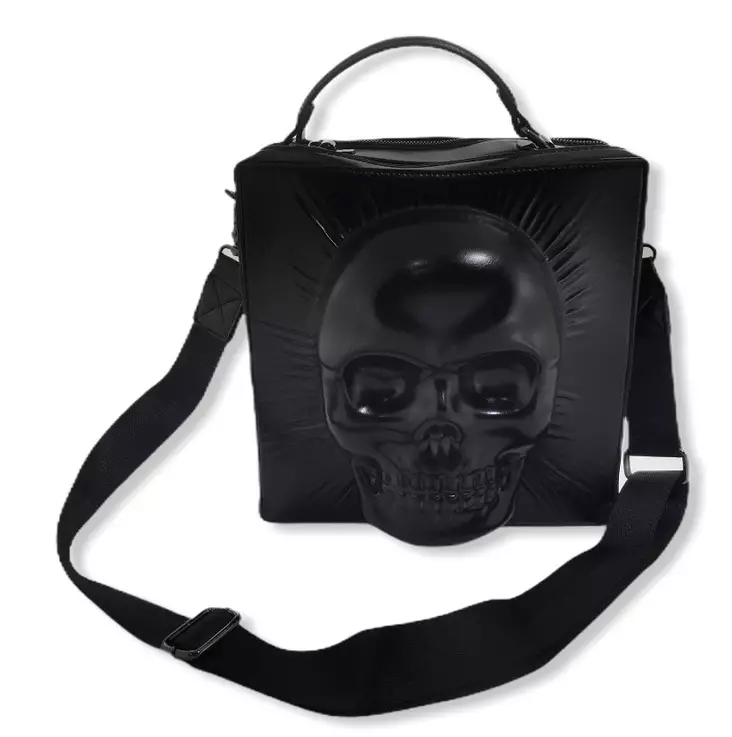 Pääkallolaukku, musta - Laukut - NL791 - 1