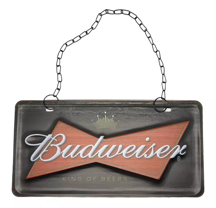 Peltikyltti Budweiser - Taulut, kehykset - PELT381 - 1