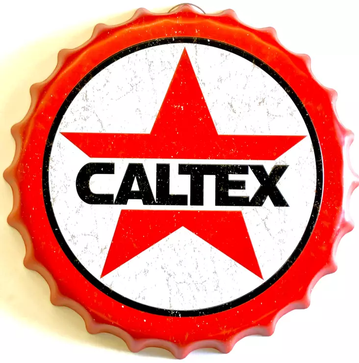 Peltikyltti, Caltex 40 cm - Taulut, kehykset - PRT891 - 1