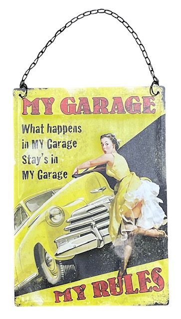 Peltikyltti My Garage - Taulut, kehykset - PELT361 - 1