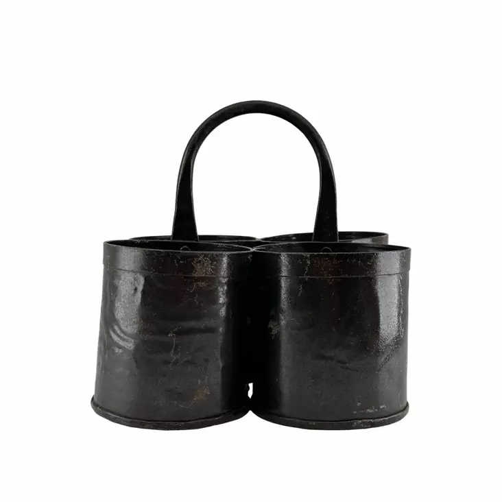 Peltinen 4-os teline kahvalla - Säilytys - SIS1 - 1