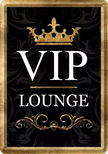 Peltipostikortti VIP Lounge - Taulut, kehykset - PELT461 - 1