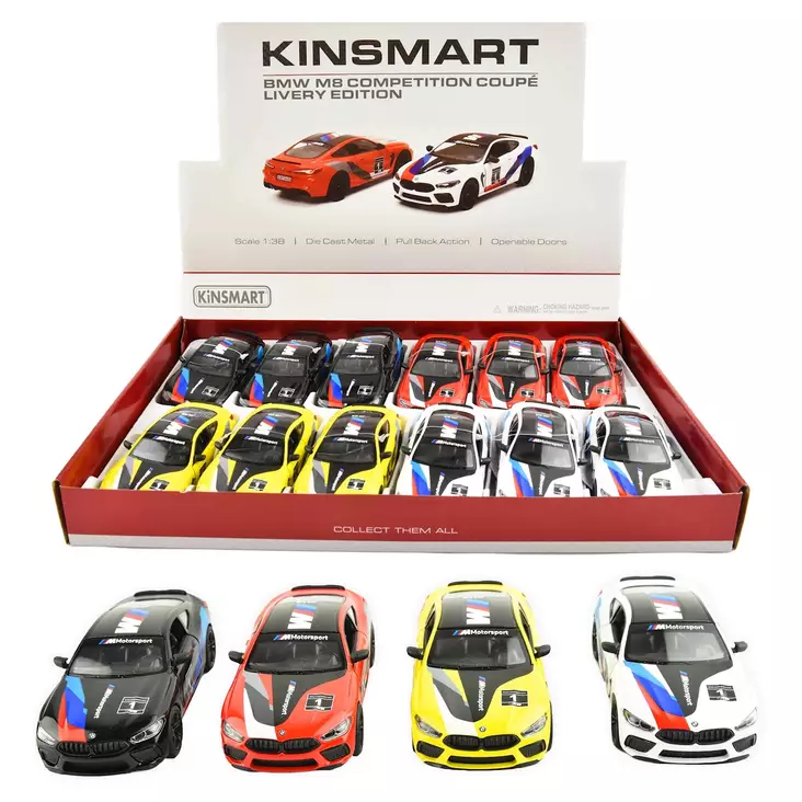 Pienoismalli BMW M8 Coupe 1:38 - Pienoismallit - LELU371 - 1