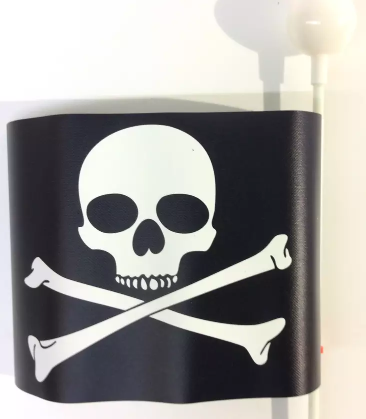 Polkupyöräviiri Pääkallo 160-cm - Muu sälä - POLK1 - 1