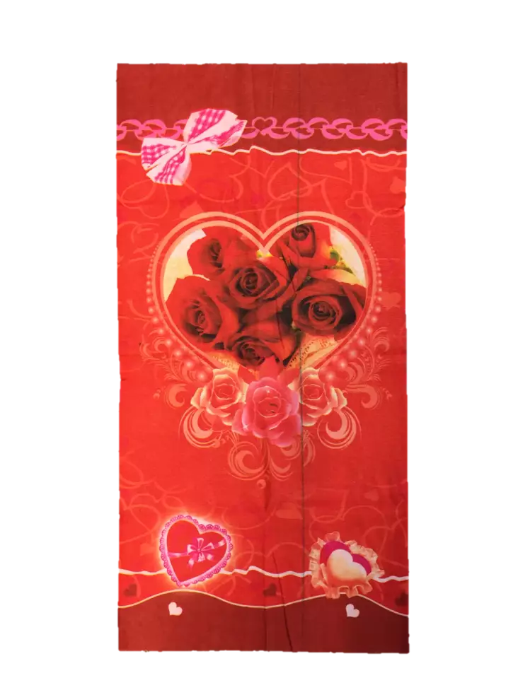 Putkihuivi, Hearts and roses - Putkihuivit - B201 - 1