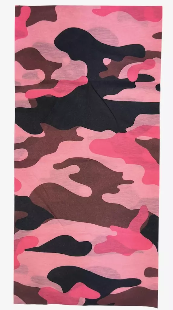 Putkihuivi Vaaleanpunainen XL Camo - Putkihuivit - B471 - 1