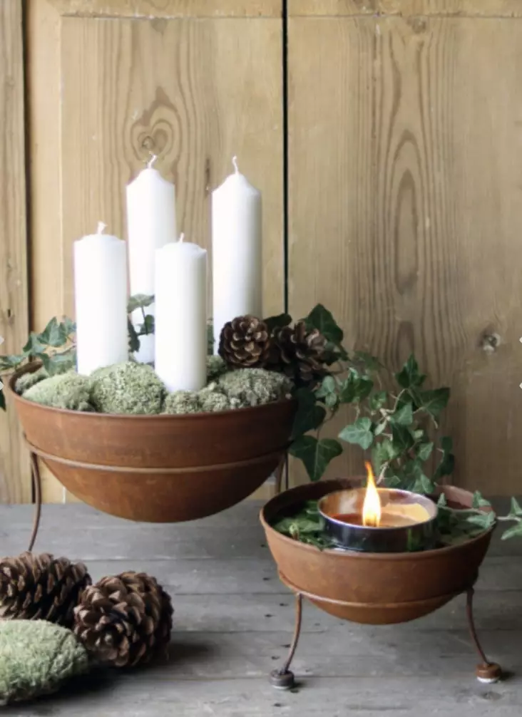 Ruosteen patinoima vati - Ruukut, maljakot - ROST1 - 1