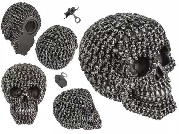 Säästökallo pikkukalloilla - Kallot, Halloweenrekvisiitta - HOR731 - 1