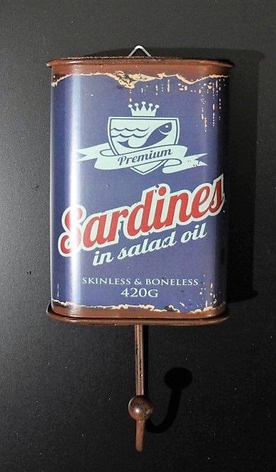 Sardines in Can -seinäkoukku - Taulut, kehykset - PELT91 - 1