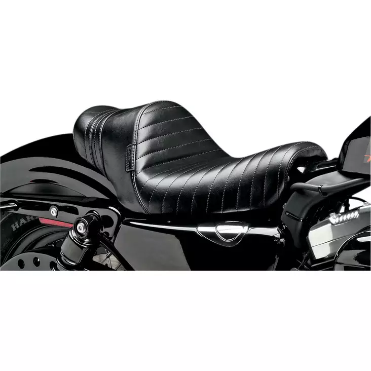 SEAT STUBS SPOILER BLACK WITH BLACK PLEATED SPEED STRIPES - Satulat ja satulanpäälliset - 08040471 - 1