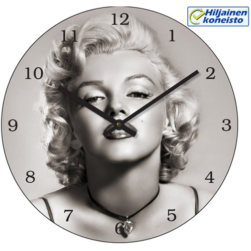 Seinäkello Marilyn, halk. 30 cm - Kellot - KE151 - 1