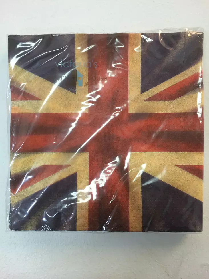 Servetit, Iso-Britannian lippu - Servetit - SER1 - 1