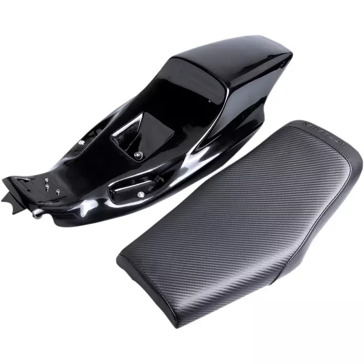 SOLO SEAT CONVERSION KIT ELIMINATOR FRONT VINYL BLACK - Satulat ja satulanpäälliset - 08040681 - 1