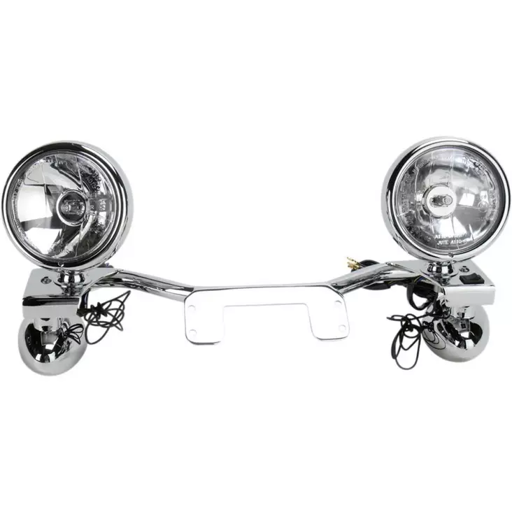 STEEL LIGHTBAR SPOTLIGHT KIT CHROME - Tuulilasit ja etumaskit - 20010611 - 1
