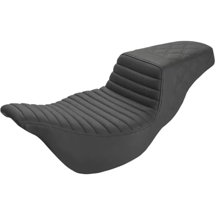 Step Up Seat - Tuck and Roll/Lattice Stitched - FLH - Parts ryhmättömät - 08011291 - 1