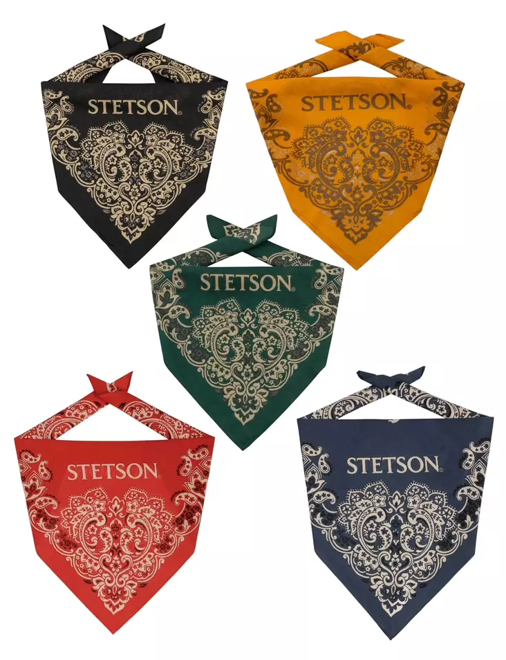 Stetson Bandana, useita värejä - Huivit - STHU1 - 1