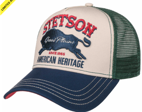 Stetson Trucker Cap Great Plains - Lippikset - STHAT51 - 1
